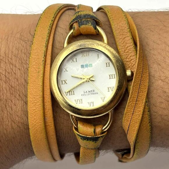 Western Brown La Mer Wrap Watch - Picture 1 of 3